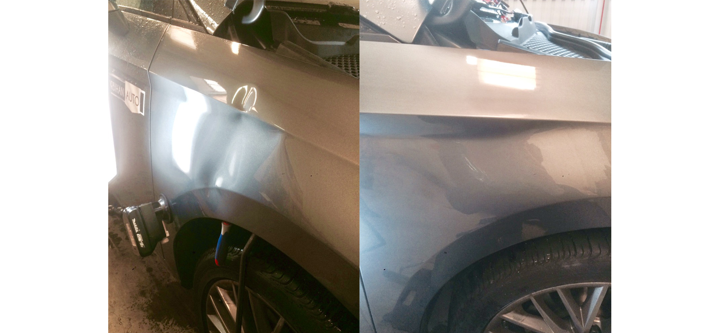 Débosselage sans peinture vannes